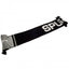 Tottenham Hotspur FC Nero Scarf LKT Sport Navy blue and grey jacquard knit scarf with navy blue fringe Both sides feature Spurs text with a large club crest and 1882 detail Official licensed product Approx 132cm x 19cm On a header card Scarves