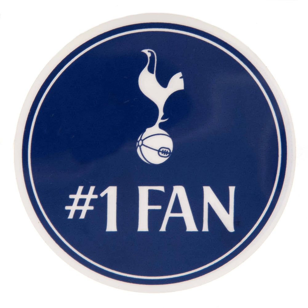 Tottenham Hotspur FC No.1 Fan Car Sticker LKT Sport Football>Premier League>Tottenham Hotspur FC Vehicle Decals