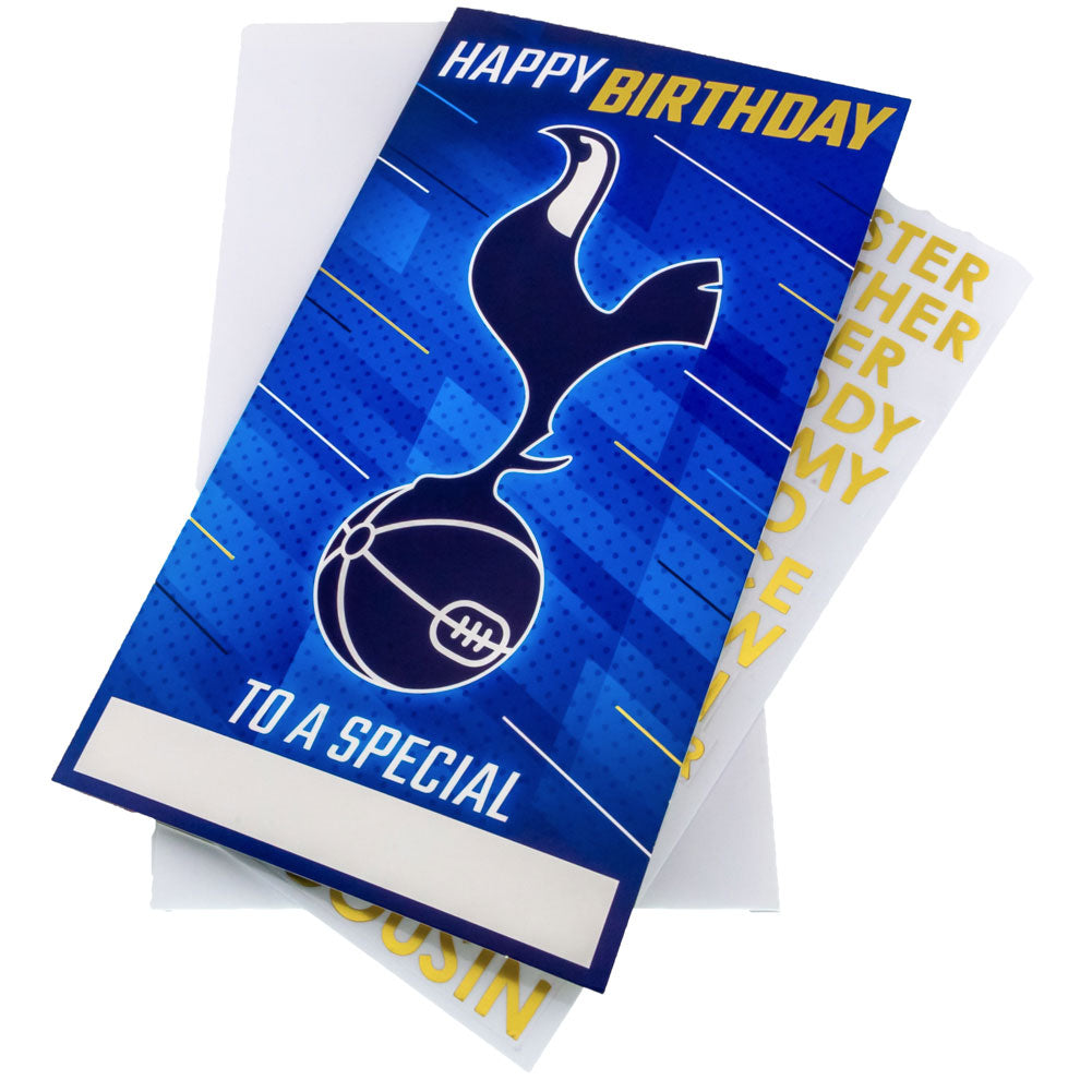 Tottenham Hotspur FC Personalised Birthday Card LKT Sport Football>Premier League>Tottenham Hotspur FC Greeting Cards