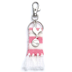 Tottenham Hotspur FC Pink Bar Scarf Bag Charm LKT Sport Football>Premier League>Tottenham Hotspur FC Keychains