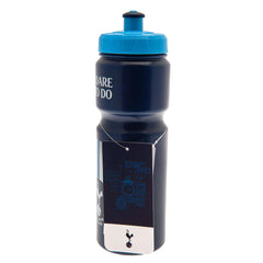 Tottenham Hotspur FC Plastic Drinks Bottle LKT Sport Easy grip lightweight drinks bottleNavy stripe design bottle with the Spurs crest in whiteFeatures 'To Do Is To Dare' text in whiteWith a screw top lid and push-pull drinking spoutOfficial licensed prod