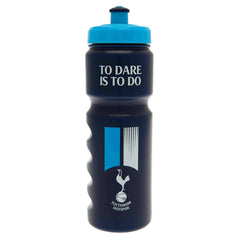 Tottenham Hotspur FC Plastic Drinks Bottle LKT Sport Easy grip lightweight drinks bottleNavy stripe design bottle with the Spurs crest in whiteFeatures 'To Do Is To Dare' text in whiteWith a screw top lid and push-pull drinking spoutOfficial licensed prod