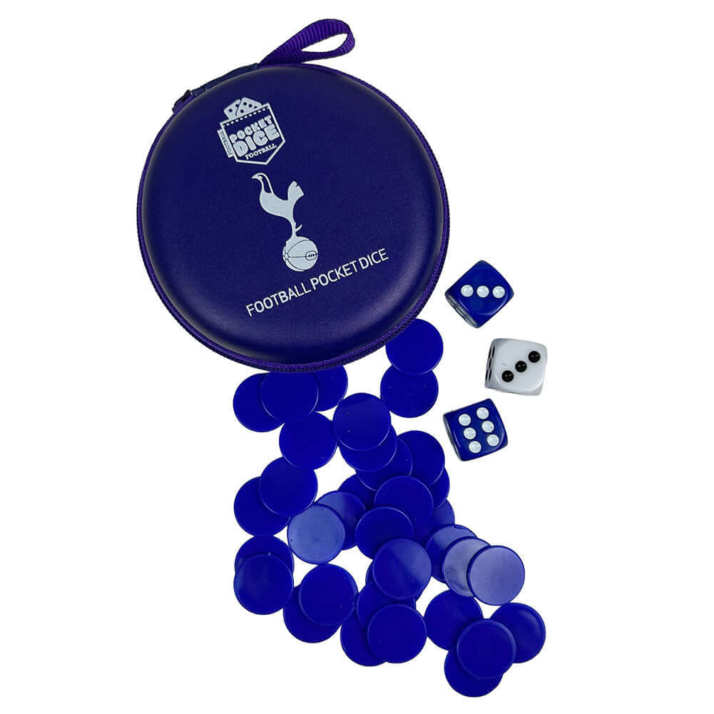 Tottenham Hotspur FC Pocket Dice Game Imagen secundaria del producto