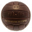 Tottenham Hotspur FC Retro Heritage Football LKT Sport Genuine leather heritage football Featuring gold debossed print Tottenham crest and text 18 panel retro style ball with stitched feature Official licensed product Size 5 football Approx 69cm in circum