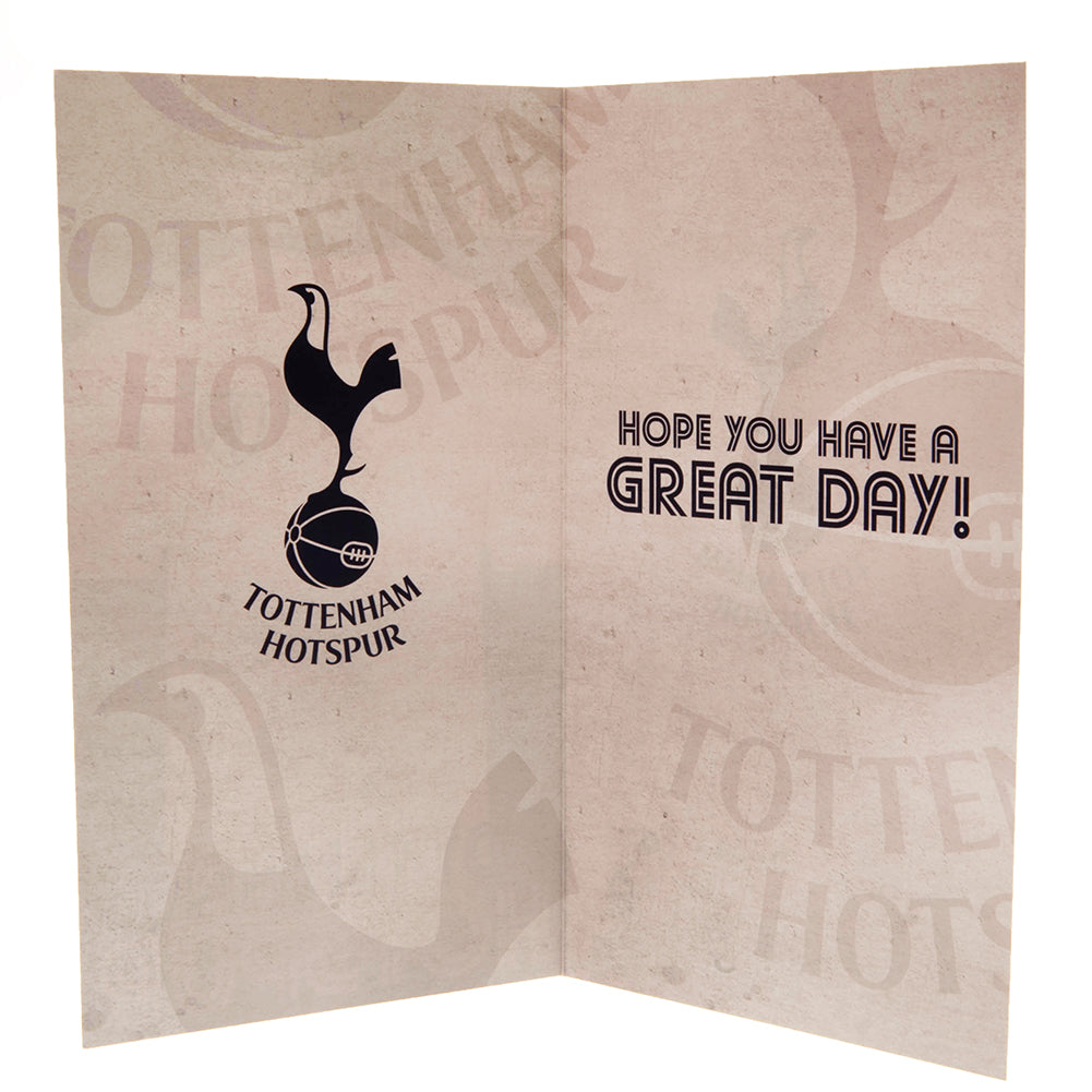 Tottenham Hotspur FC Retro Shirt Birthday Card LKT Sport Football>Premier League>Tottenham Hotspur FC Greeting Cards
