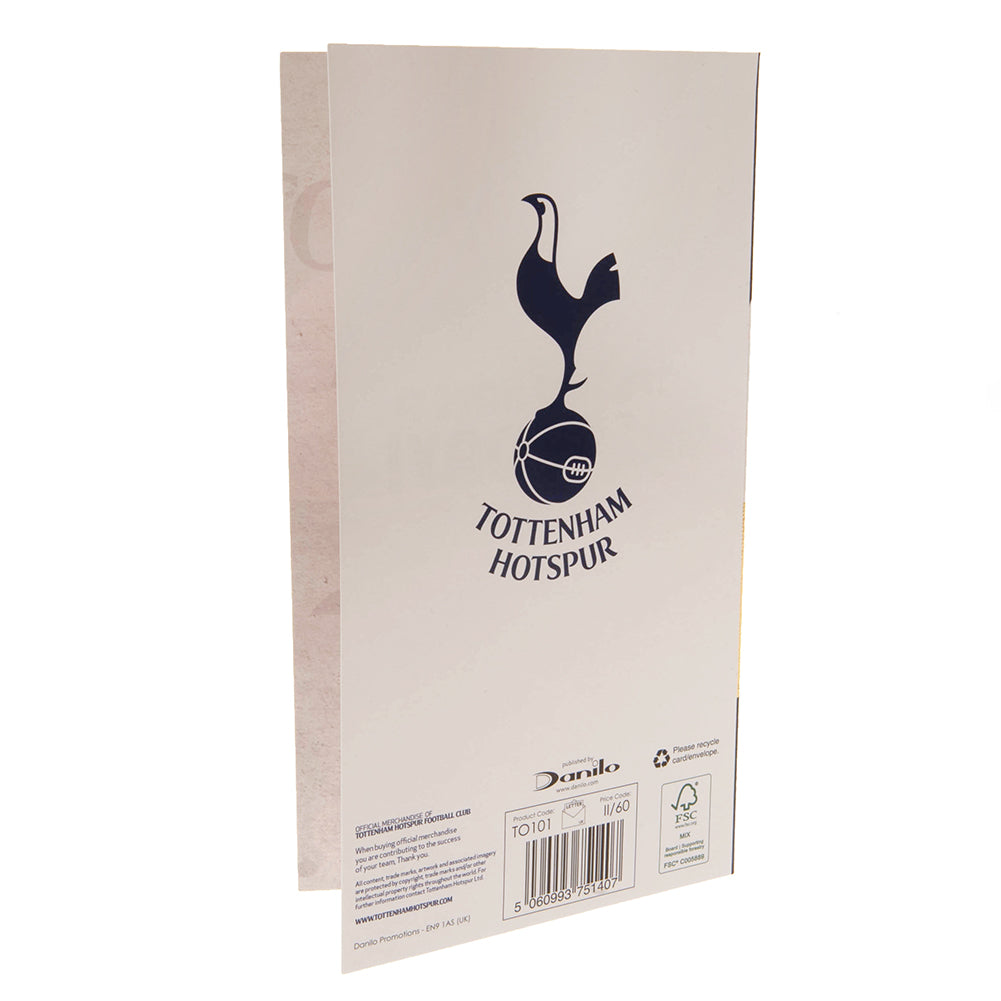 Tottenham Hotspur FC Retro Shirt Birthday Card LKT Sport Football>Premier League>Tottenham Hotspur FC Greeting Cards
