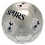 Tottenham Hotspur FC Sig Silver Football LKT Sport High spec metallic finish 32 panel synthetic football Striking silver and white colour featuring the Spurs crest and official player signature prints Suitable for 14 yrs and older Official licensed produc