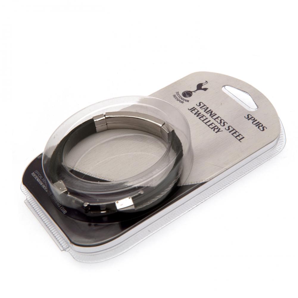 Tottenham Hotspur FC Silver Inlay Silicone Bracelet LKT Sport Football>Premier League>Tottenham Hotspur FC Bracelets
