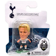 Tottenham Hotspur FC SoccerStarz Bergvall LKT Sport Lucas Bergvall Soccerstarz collectable figureFeatures classic Spurs home kitStands 5cm tall on a green baseOfficial licensed productApprox 5cm x 2.5cm x 2.5cm Figurines