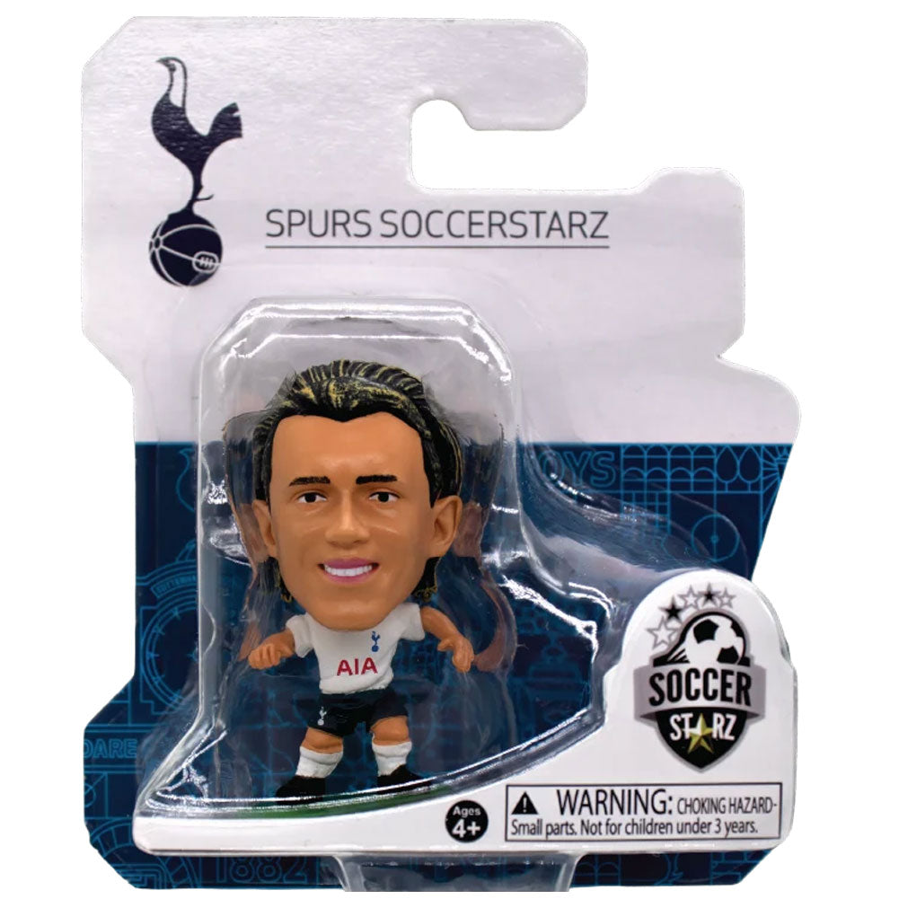 Tottenham Hotspur FC SoccerStarz Gallagher LKT Sport Conor Gallagher Soccerstarz collectable figureFeatures classic Spurs home kitStands 5cm tall on a green baseLucas Bergvall Soccerstarz collectable figureOfficial licensed productApprox 5cm x 2.5cm x 2.5