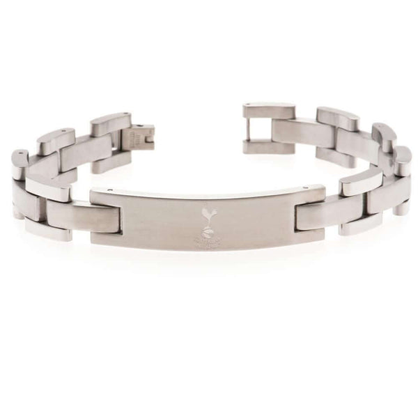 Tottenham Hotspur FC Stainless Steel Bracelet LKT Sport Classic design stainless steel link braceletFeaturing a club crest engraved plateOfficial licensed productApprox 22cm x 1cm Bracelets