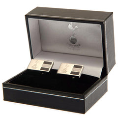 Tottenham Hotspur FC Stainless Steel Stripe Cufflinks LKT Sport Football>Premier League>Tottenham Hotspur FC Cufflinks