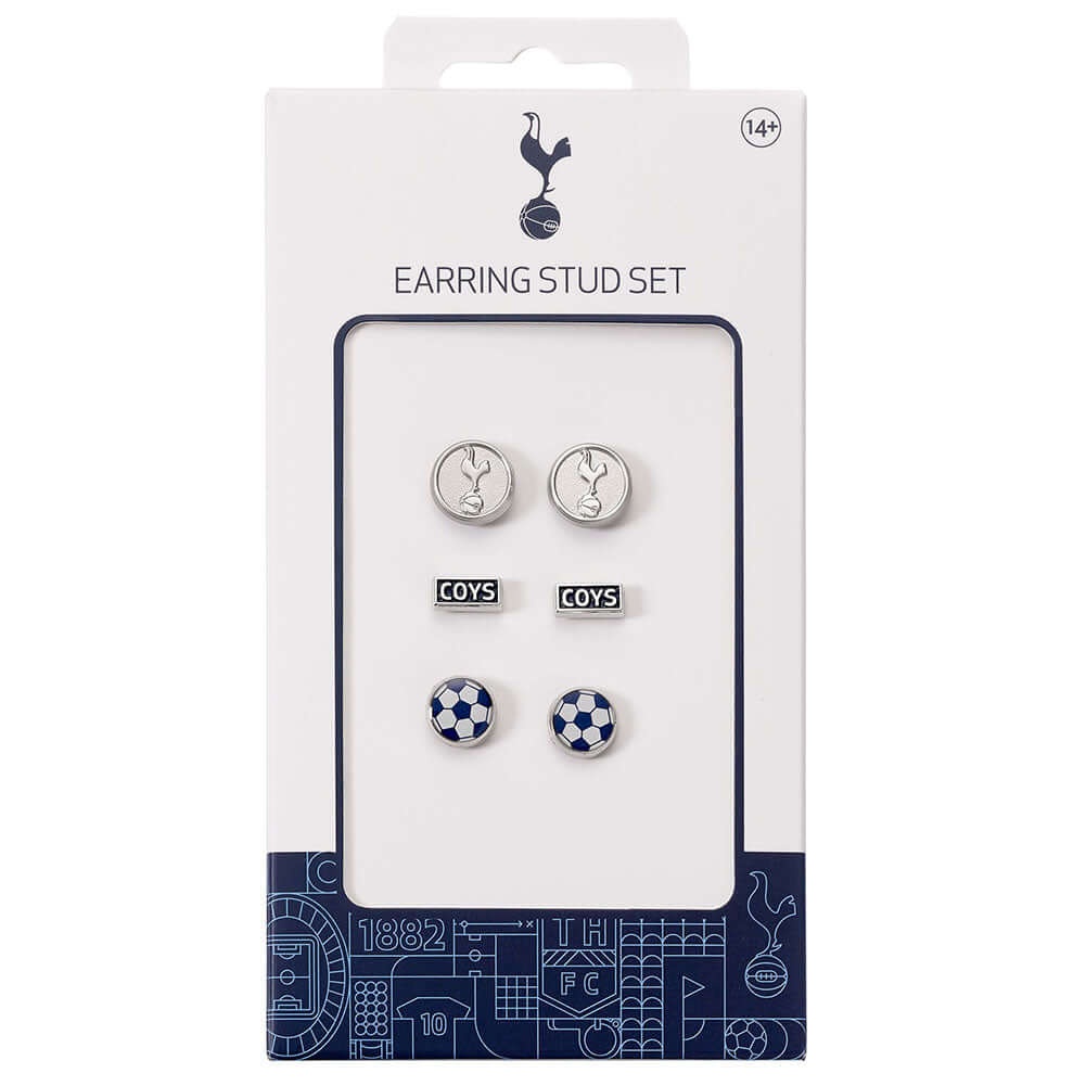 Tottenham Hotspur FC Stud Earring Set LKT Sport Football>Premier League>Tottenham Hotspur FC Earrings