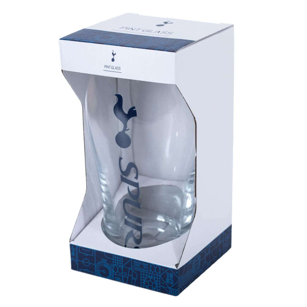 Tottenham Hotspur FC Tulip Pint Glass LKT Sport Football>Premier League>Tottenham Hotspur FC Beer Glasses