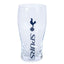 Tottenham Hotspur FC Tulip Pint Glass LKT Sport Wordmark design tulip style pint glassFeatures Spurs text and Tottenham club crest in navy blueOfficial licensed productApprox 570ml (1 pint)Approx 15cm tall, 8cm in diameter Beer Glasses