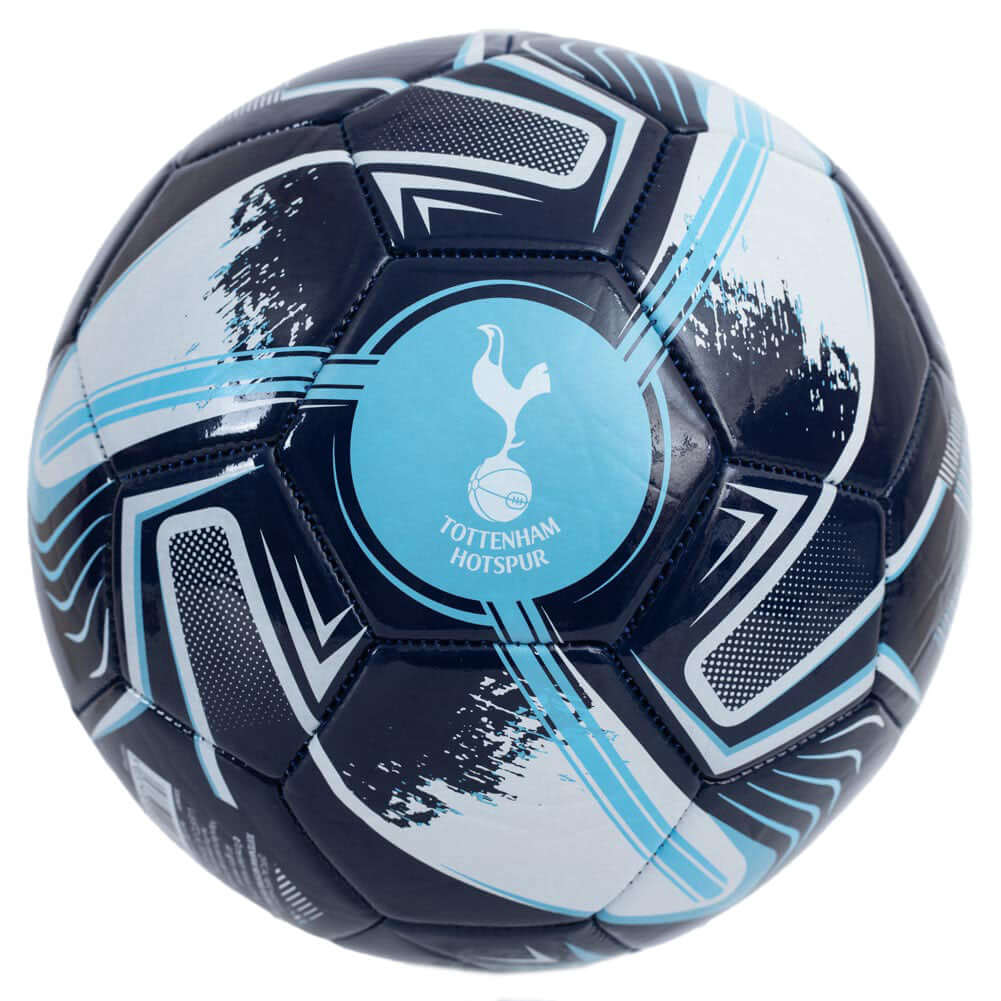 Tottenham Hotspur FC Turbine Football LKT Sport 32 panel everyday PVC FootballFeatures full colour Spurs crests on a turbine design ballSuitable for 14 yrs and olderOfficial licensed productSize 5 footballApprox 69cm in circumference Soccer Balls