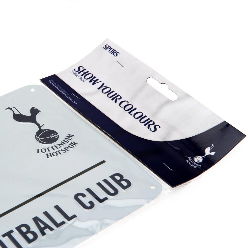 Tottenham Hotspur FC White Street Sign LKT Sport Football>Premier League>Tottenham Hotspur FC Novelty Signs