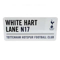 Tottenham Hotspur FC White Street Sign LKT Sport Football>Premier League>Tottenham Hotspur FC Novelty Signs