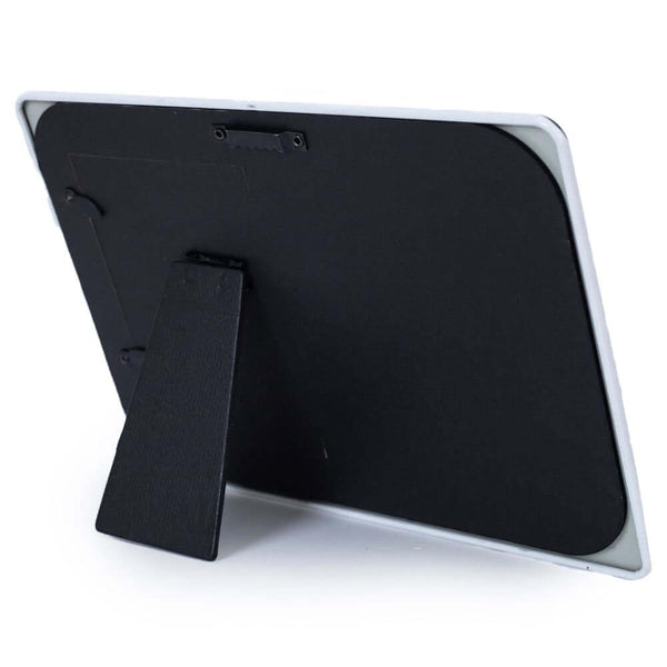 Tottenham Hotspurs FC No1 Fan Picture Frame Sign LKT Sport Sturdy metal photo frame sign featuring the Tottenham Hotspur FC crest and No.1 FAN in bold white text on the bottom leftIncludes the text 'Tottenham Hotspur 1882 White Hart Lane' as a repeat patt