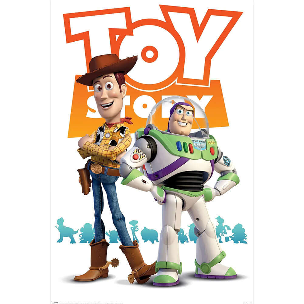 Toy Story 5 Woody N Buzz Poster 66 LKT Sport Entertainment>Movies>Toy Story Posters