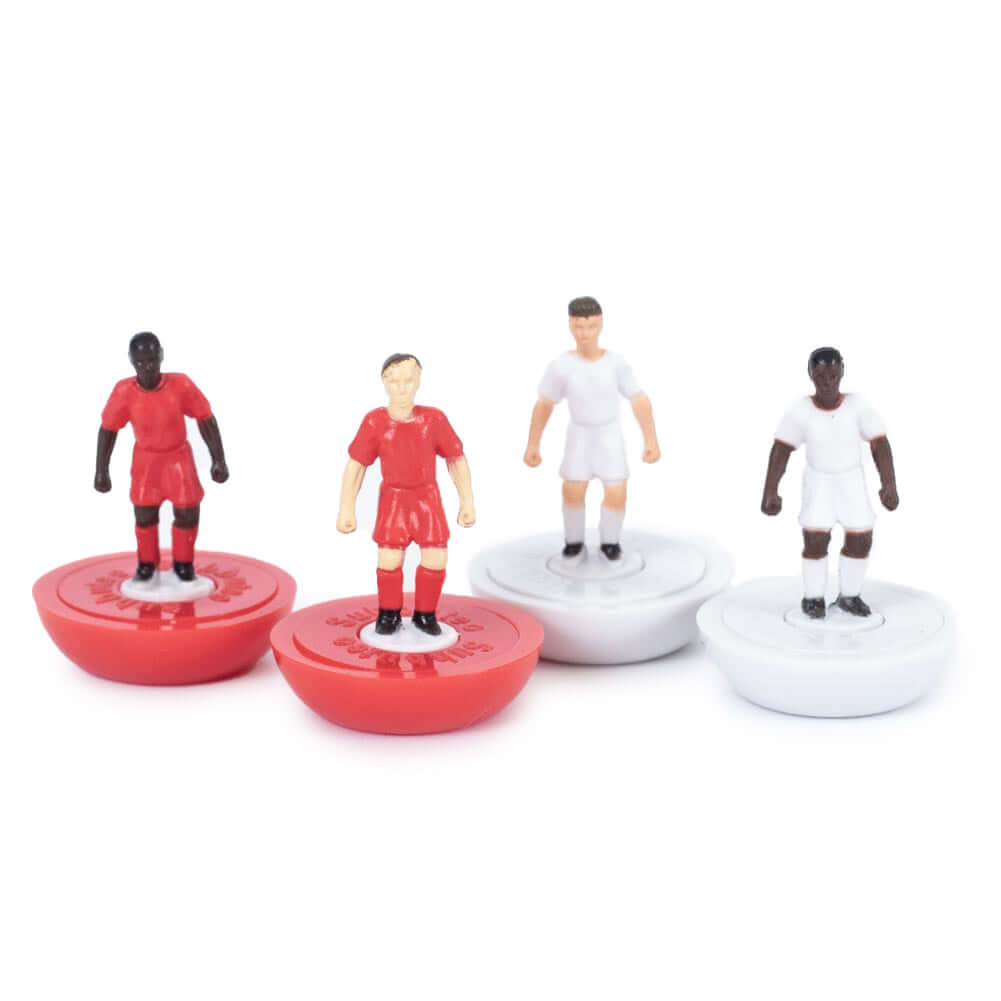 UEFA Champions League Edition Subbuteo Main Game LKT Sport Subbuteo, the classic table football game is back.Featuring a new high quality pitch and re-engineered players with more strengthIncludes 20 players, 2 goal keepers, 2 goals, 1 ball and the pitchS
