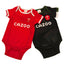 Wales RU 2 Pack Bodysuit 3-6 Mths PC LKT Sport This short sleeved bodysuit comes in a home and away kit twin packDesign inspired by the 2021-22 season kit with a woven crest and printed sponsorSoft comfortable fit with press stud fasteningMade from 100% C