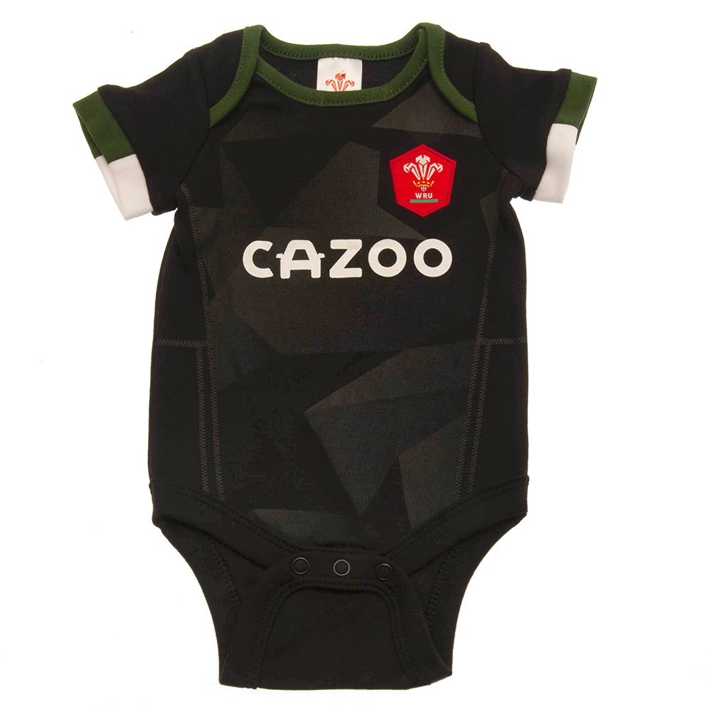 Wales RU 2 Pack Bodysuit 3-6 Mths PC LKT Sport Rugby>Wales RU Bodysuits