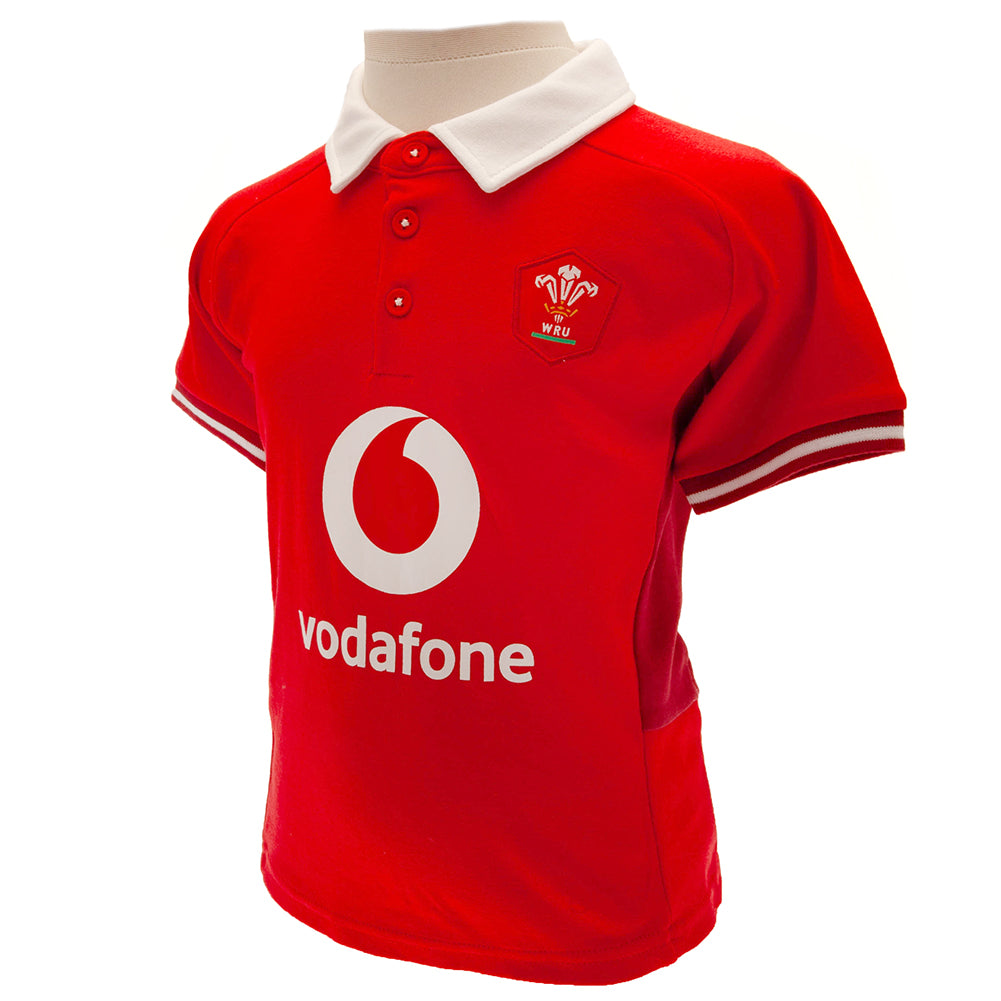 Wales RU Shirt & Short Set 9/12 mths SP LKT Sport Rugby>Wales RU Baby & Children's Outfits
