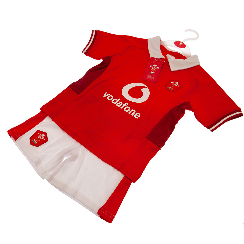 Wales RU Shirt & Short Set 9/12 mths SP LKT Sport Rugby>Wales RU Baby & Children's Outfits