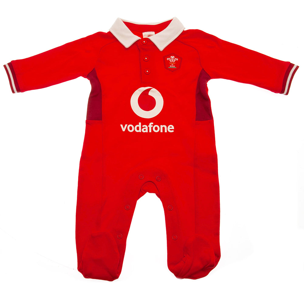 Wales RU Sleepsuit 6/9 mths SP LKT Sport Rugby>Wales RU Baby & Children's Sleepwear