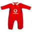 Wales RU Sleepsuit 6/9 mths SP LKT Sport This long sleeved sleepsuit features the famous red home colour of Wales RugbyDesign inspired by the 2023-24 season kit with an embroidered crest and printed sponsorSoft comfortable fit with press stud fasteningMad