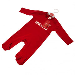 Wales RU Sleepsuit 9/12 mths PS LKT Sport Rugby>Wales RU Baby & Children's Sleepwear