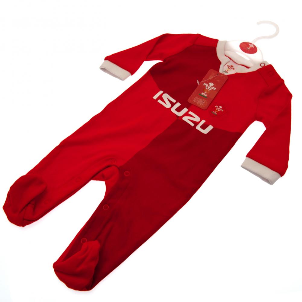 Wales RU Sleepsuit 9/12 mths QT LKT Sport Rugby>Wales RU Baby & Children's Sleepwear
