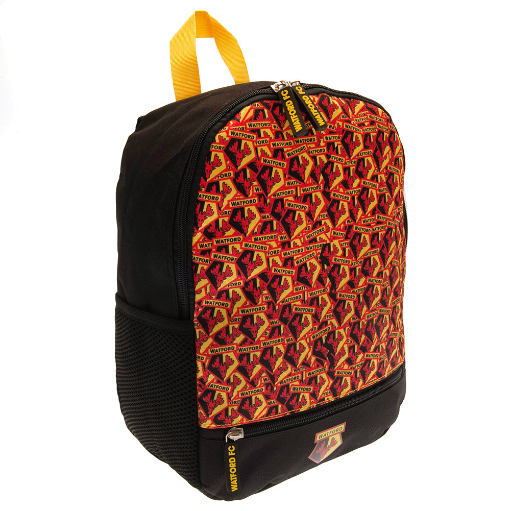 Watford FC Multi Crest Junior Backpack LKT Sport Football>Football League>Watford FC School Backpacks