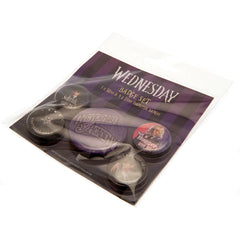 Wednesday Button Badge Set LKT Sport Entertainment>TV Series>Wednesday Pinback Buttons
