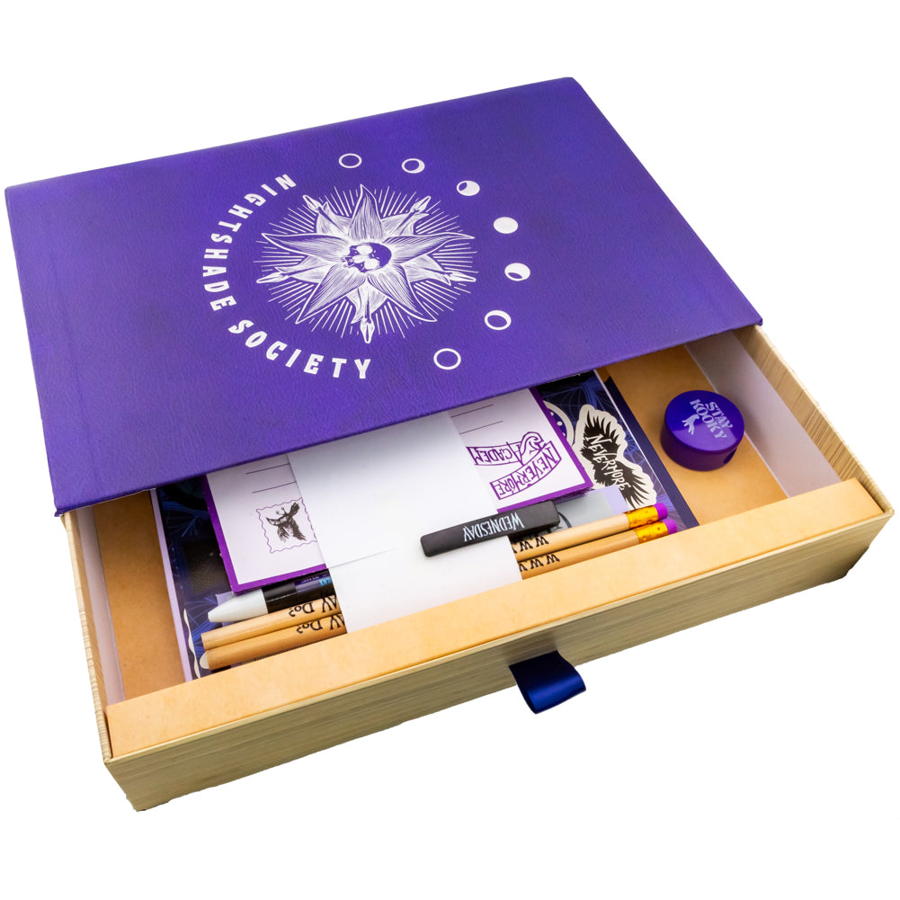 Wednesday Keepsake Gift Set LKT Sport Entertainment>TV Series>Wednesday General Office Supplies