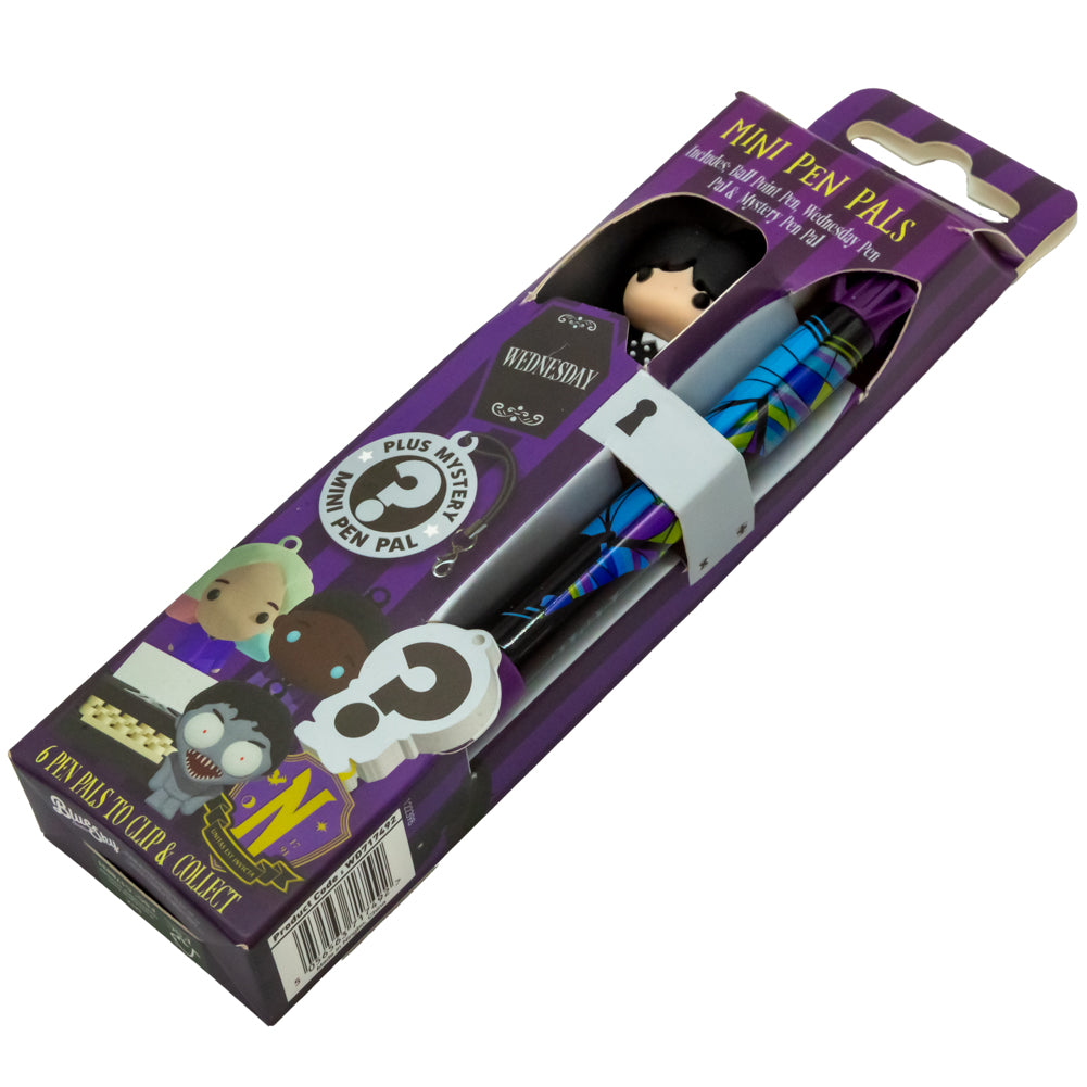 Wednesday Mini Pen Pals Mystery Pack LKT Sport Entertainment>TV Series>Wednesday Ballpoint Pens