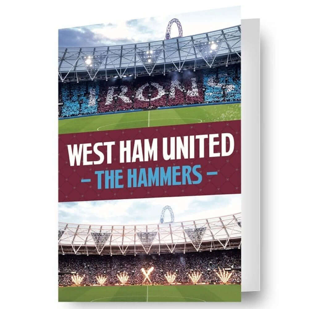 West Ham United FC 3D Lenticular Birthday Card LKT Sport Football>Premier League>West Ham United FC Greeting Cards