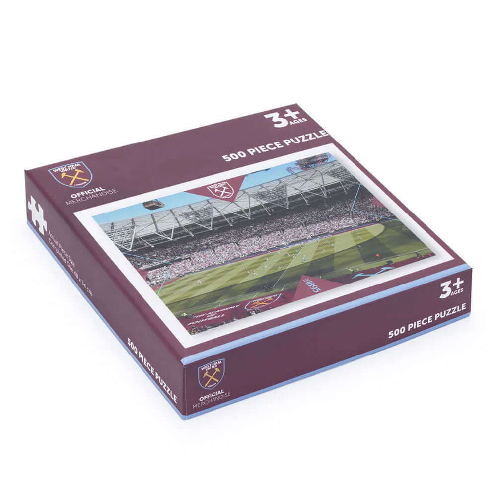 West Ham United FC 500pc Puzzle LKT Sport Classic 500pc jigsaw puzzleMakes up a picture of London StadiumSuitable for ages 3+Official licensed productApprox 48cm x 34cm Jigsaw Puzzles