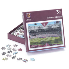 West Ham United FC 500pc Puzzle LKT Sport Classic 500pc jigsaw puzzleMakes up a picture of London StadiumSuitable for ages 3+Official licensed productApprox 48cm x 34cm Jigsaw Puzzles