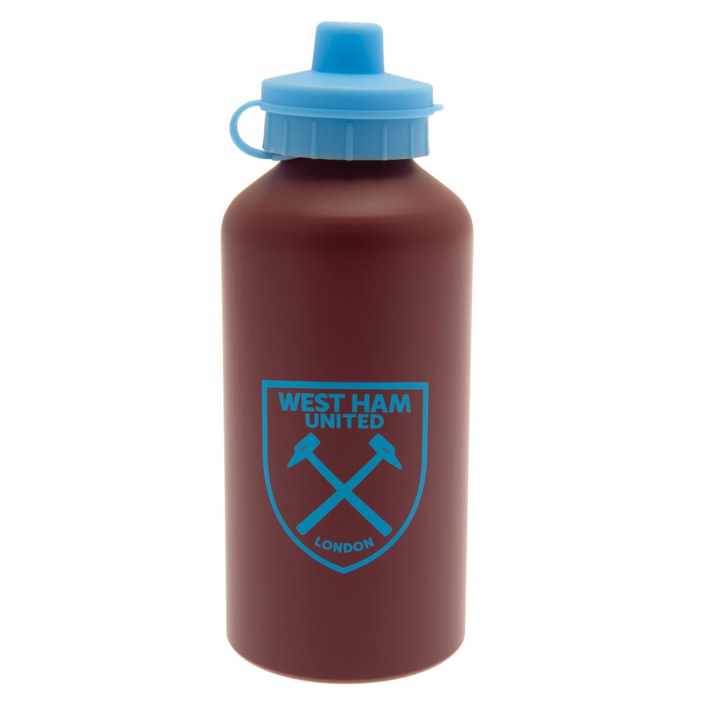 West Ham United FC Aluminium Drinks Bottle MT LKT Sport Football>Premier League>West Ham United FC Water Bottles