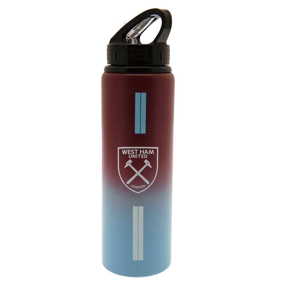 West Ham United FC Aluminium Drinks Bottle ST LKT Sport Football>Premier League>West Ham United FC Water Bottles