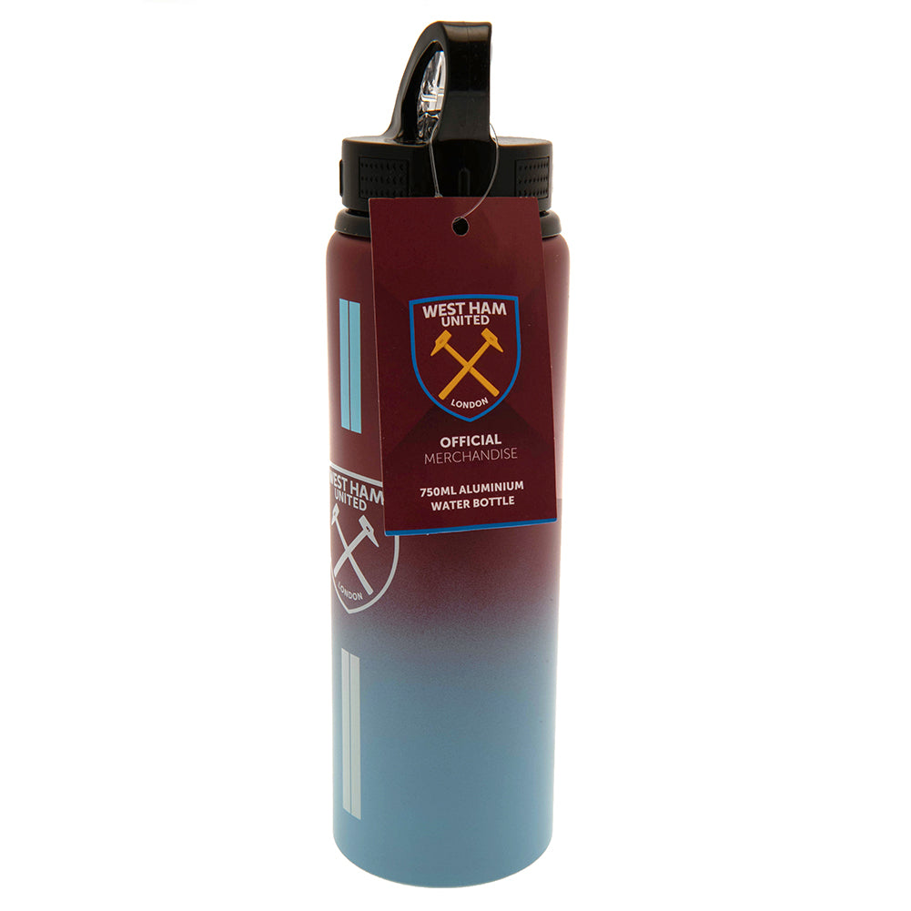 West Ham United FC Aluminium Drinks Bottle ST LKT Sport Football>Premier League>West Ham United FC Water Bottles
