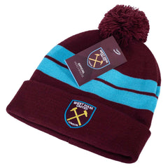 West Ham United FC Bar Knit Ski Hat LKT Sport Football>Premier League>West Ham United FC Beanies