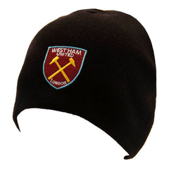 West Ham United FC Black Beanie LKT Sport Football>Premier League>West Ham United FC Beanies