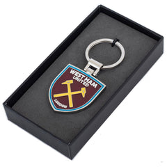 West Ham United FC Boxed Crest Keyring LKT Sport Football>Premier League>West Ham United FC Keychains