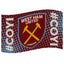 West Ham United FC COYI Flag LKT Sport Large 100% polyester supporters flagThis flag features a full colour Hammers crest and the iconic slogan #COYIPerfect for any wall with ready to hang metal eyeletsOfficial licensed productApprox 152cm x 91cm (5ft x 3