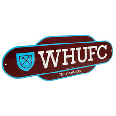 West Ham United FC Colour Retro Sign LKT Sport Football>Premier League>West Ham United FC Novelty Signs