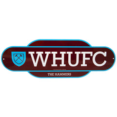 West Ham United FC Colour Retro Sign LKT Sport Football>Premier League>West Ham United FC Novelty Signs