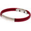 West Ham United FC Colour Silicone Bracelet LKT Sport Claret flexi silicone bracelet Featuring a club crest engraved plate Stainless steel deployment clasp Official licensed product Approx 20cm x 1cm In a blister pack Bracelets